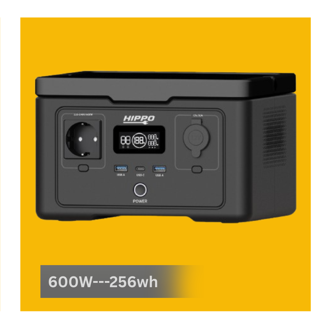 Hippo 600W 256Wh